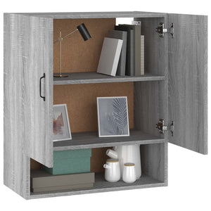 vidaXL Wandschrank Grau Sonoma 60x31x70 cm Holzwerkstoff