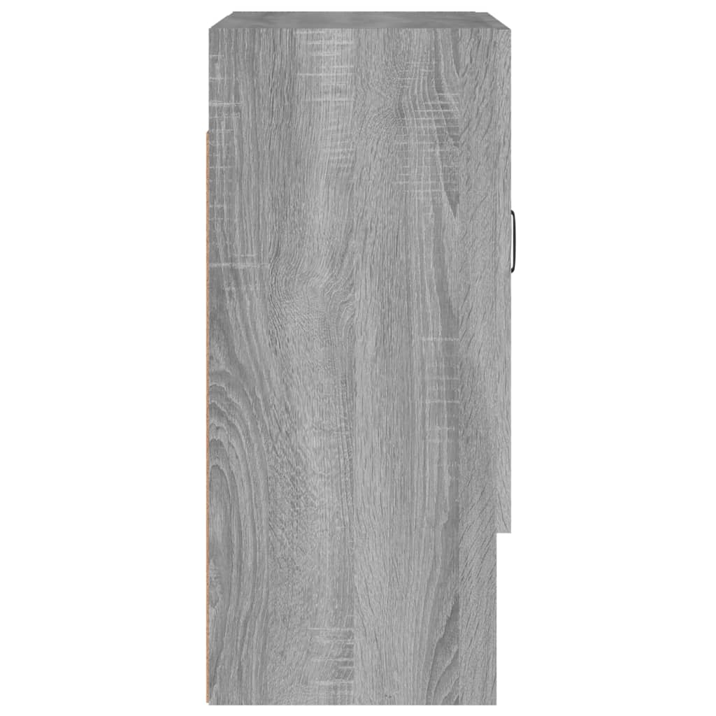 vidaXL Wandschrank Grau Sonoma 60x31x70 cm Holzwerkstoff