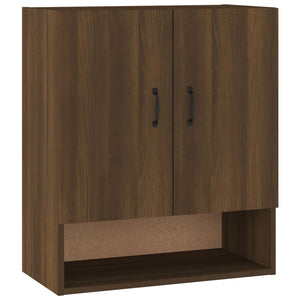 vidaXL Wandschrank Braun Eichen-Optik 60x31x70 cm Holzwerkstoff