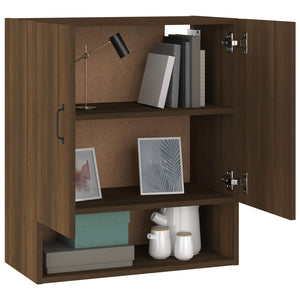 vidaXL Wandschrank Braun Eichen-Optik 60x31x70 cm Holzwerkstoff