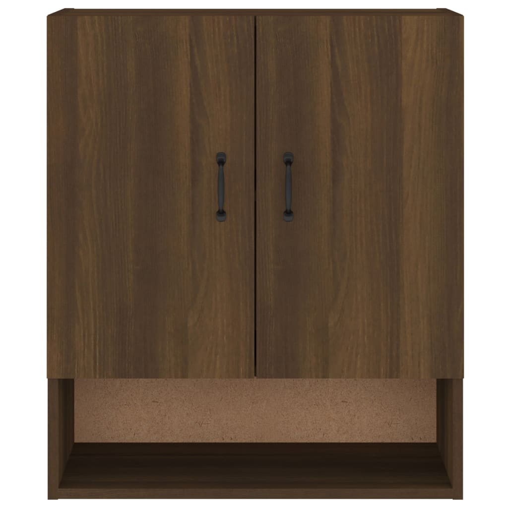 vidaXL Wandschrank Braun Eichen-Optik 60x31x70 cm Holzwerkstoff