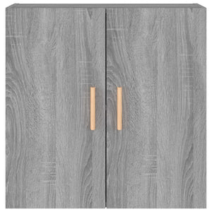 vidaXL Wandschrank Grau Sonoma 60x30x60 cm Holzwerkstoff