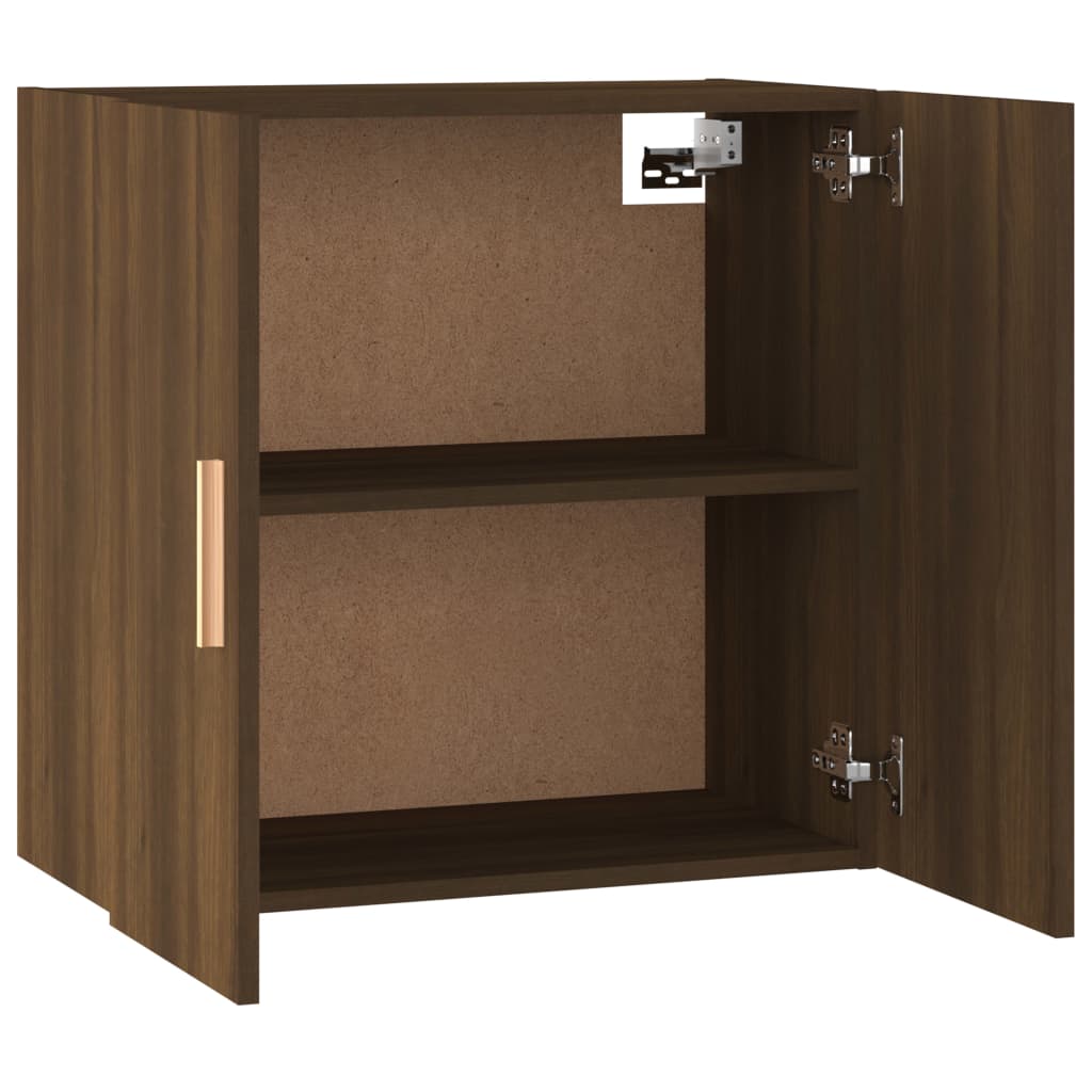 vidaXL Wandschrank Braun Eichen-Optik 60x30x60 cm Holzwerkstoff