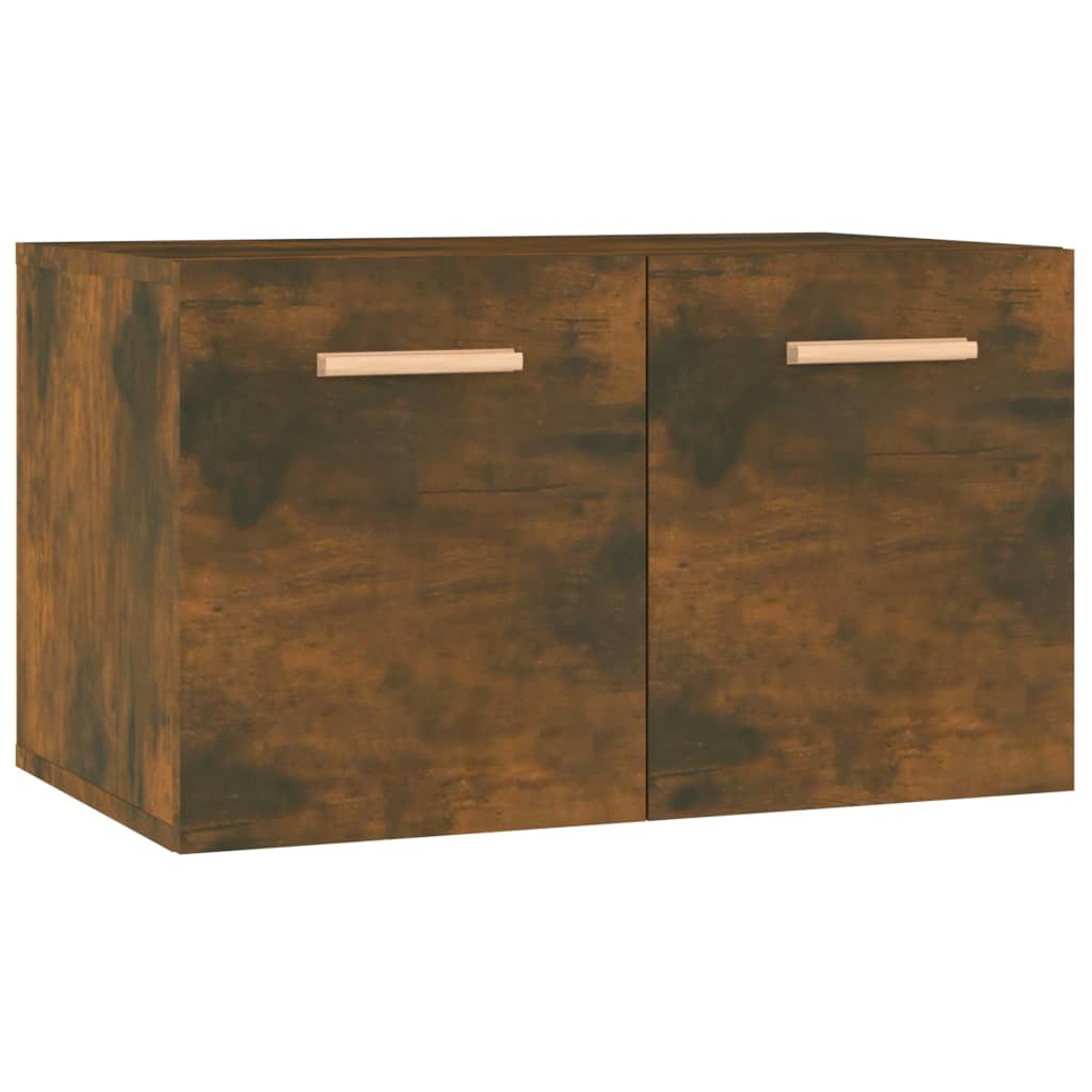 vidaXL Wandschrank Räuchereiche 60x36,5x35 cm Holzwerkstoff