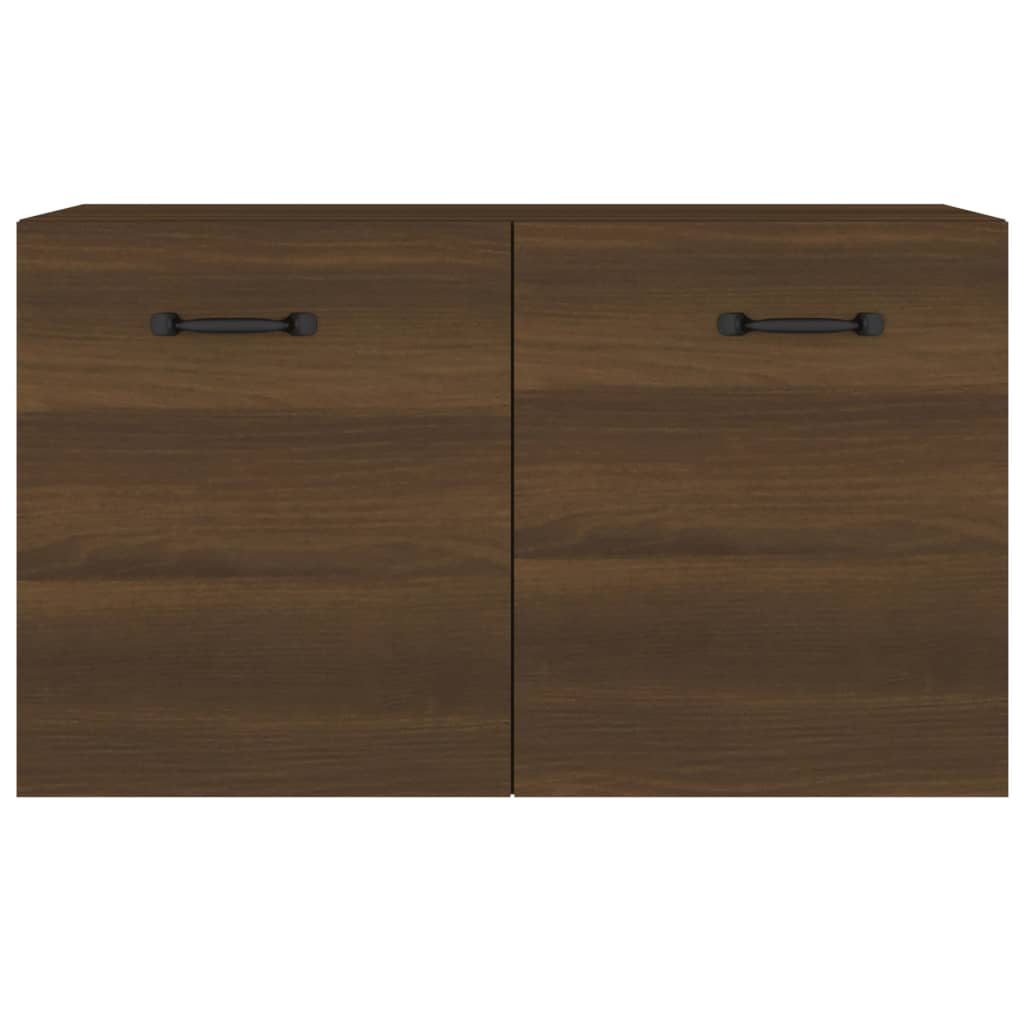 vidaXL Wandschrank Braun Eichen-Optik 60x36,5x35 cm Holzwerkstoff