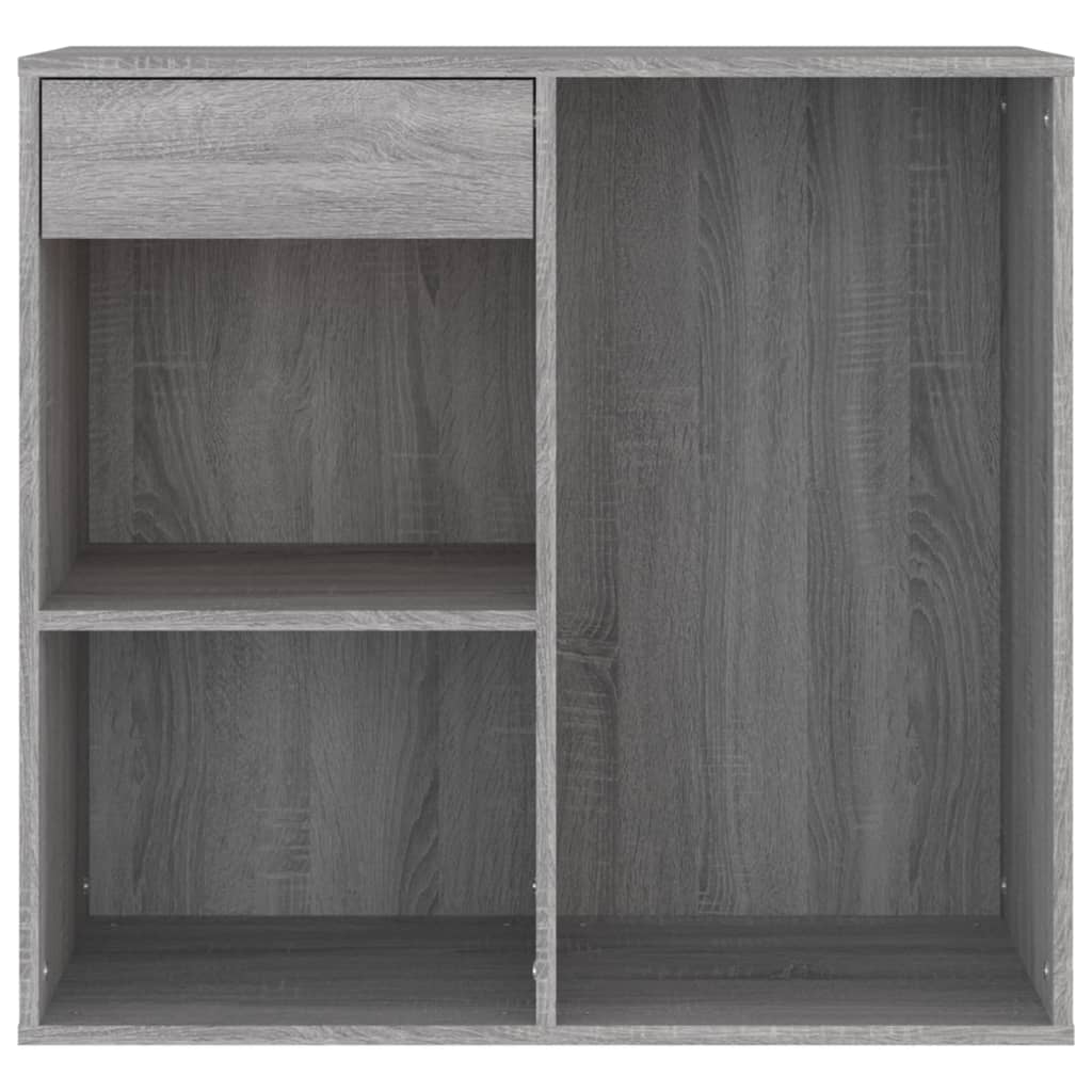 vidaXL Kosmetikschrank Grau Sonoma 80x40x75 cm Holzwerkstoff