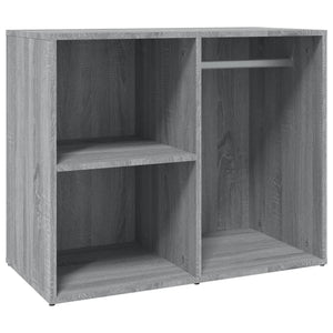 vidaXL Regal für Schminktisch Grau Sonoma 80x40x65 cm Holzwerkstoff