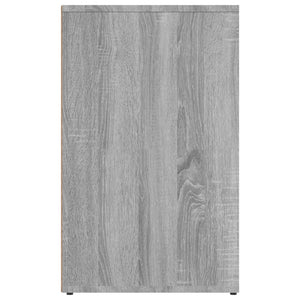 vidaXL Regal für Schminktisch Grau Sonoma 80x40x65 cm Holzwerkstoff