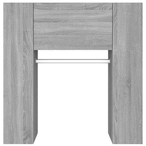 vidaXL Flurschrank Grau Sonoma 97,5x37x99 cm Holzwerkstoff