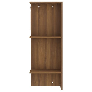 vidaXL Flurschrank Braun Eichen-Optik 97,5x37x99 cm Holzwerkstoff