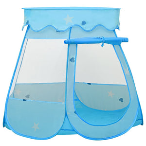 Kinder-Spielzelt Blau 102x102x82 cm Stilecasa