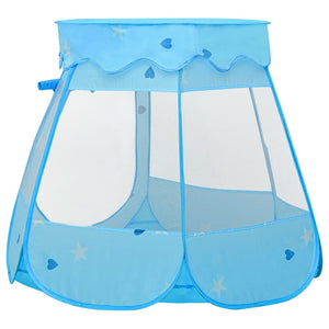 Kinder-Spielzelt Blau 102x102x82 cm Stilecasa