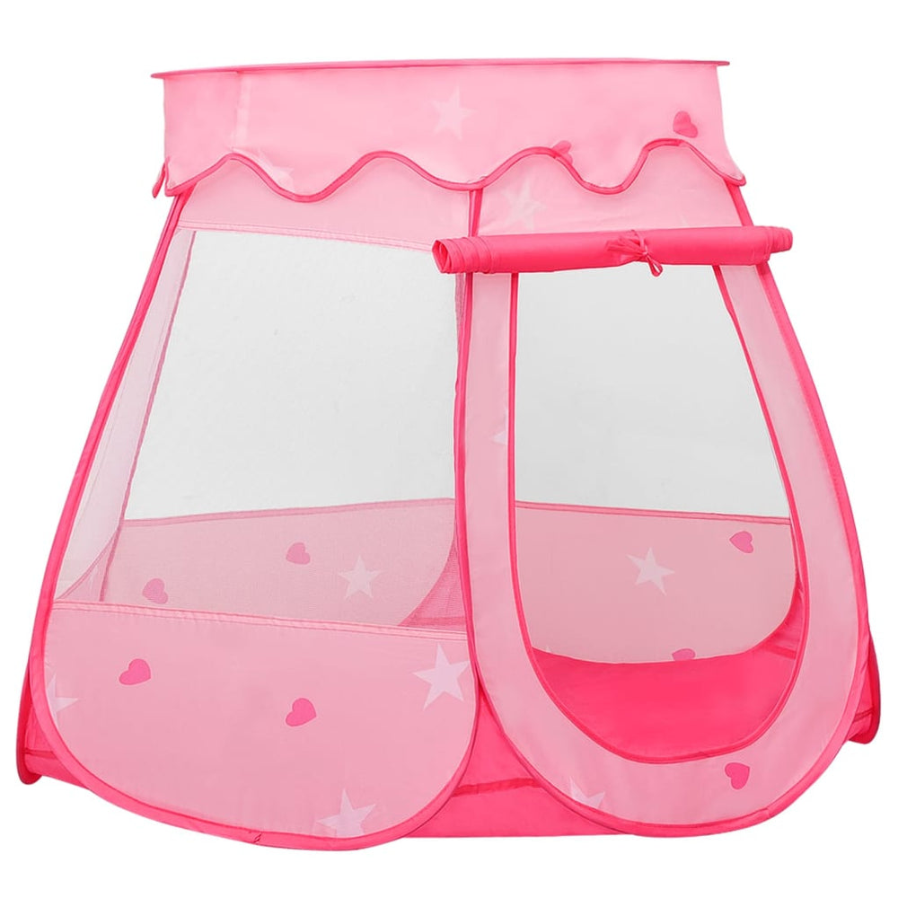 Kinder-Spielzelt Rosa 102x102x82 cm Stilecasa