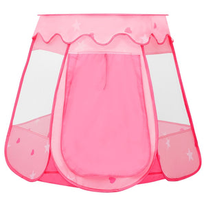 Kinder-Spielzelt Rosa 102x102x82 cm Stilecasa