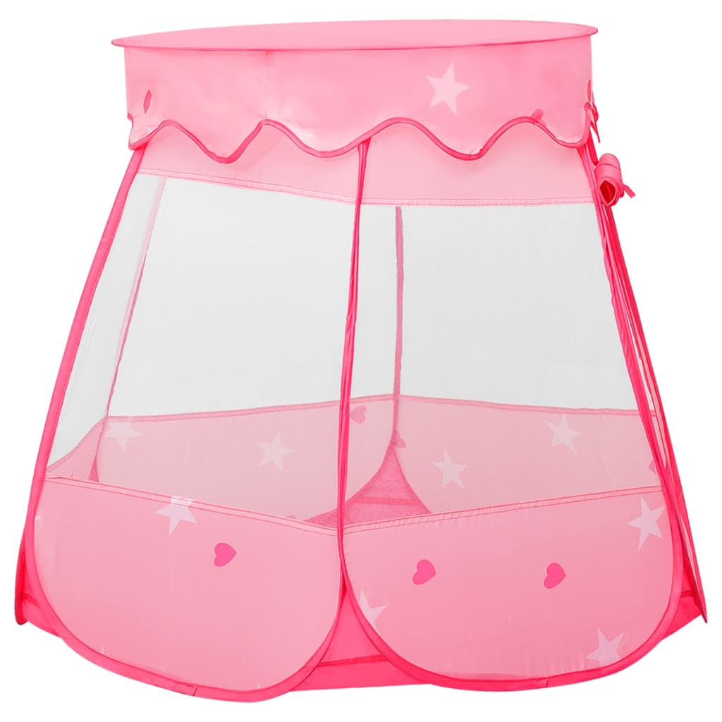 Kinder-Spielzelt Rosa 102x102x82 cm Stilecasa