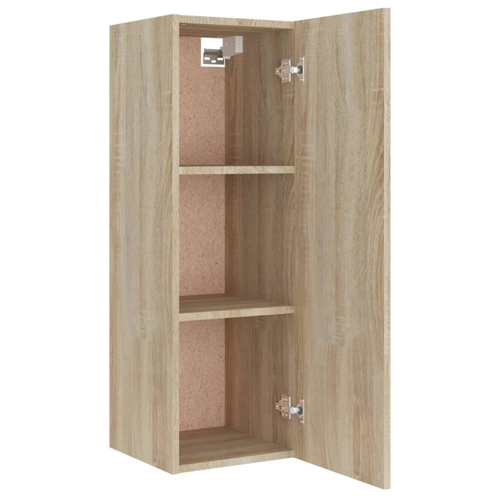 vidaXL 8-tlg. TV-Schrank-Set Sonoma-Eiche Holzwerkstoff