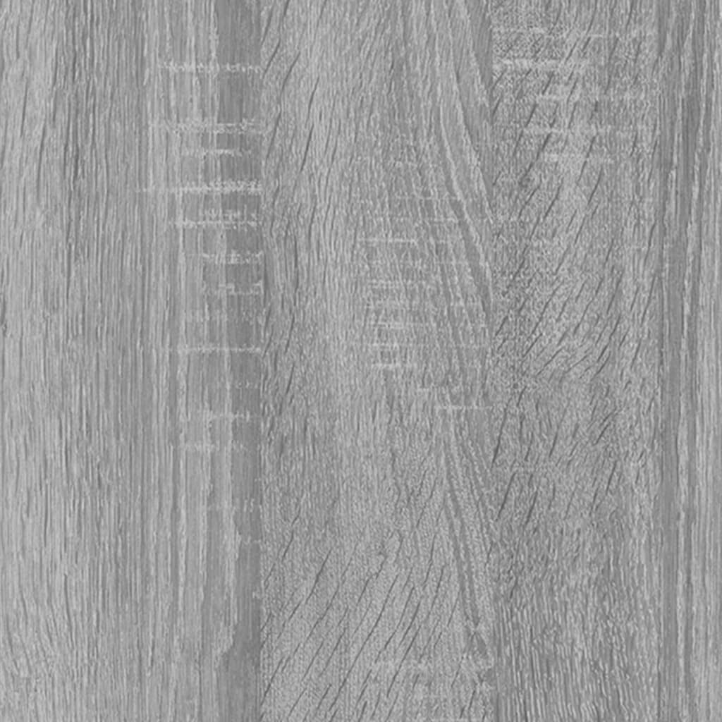 Wandschränke 2 Stk. Grau Sonoma 80x35x36,5 cm Holzwerkstoff Stilecasa