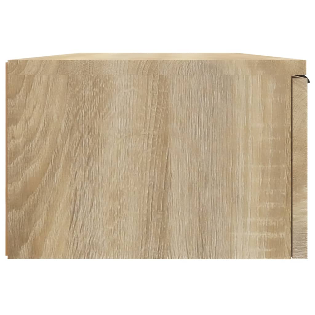 vidaXL Wandschränke 2 Stk. Sonoma-Eiche 68x30x20 cm Holzwerkstoff