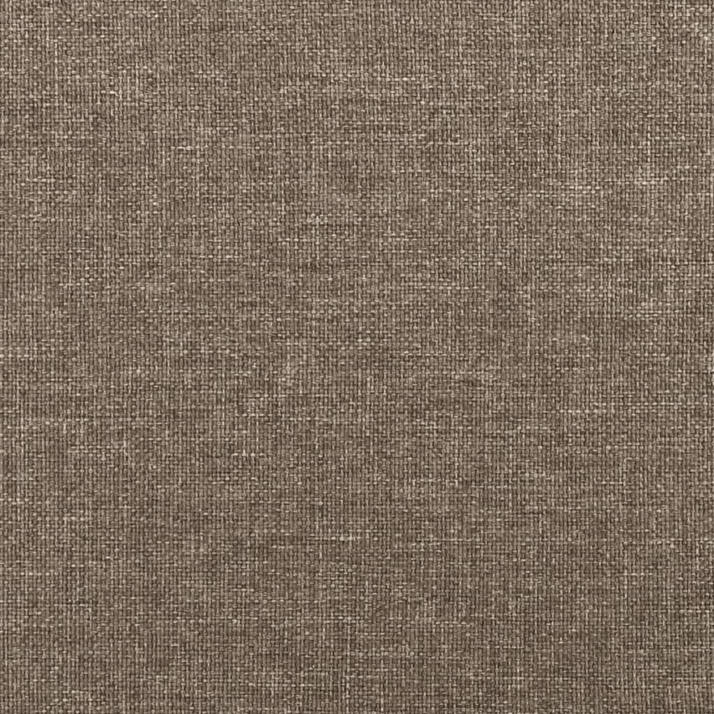 vidaXL Sitzbank Taupe 70x30x30 cm Stoff