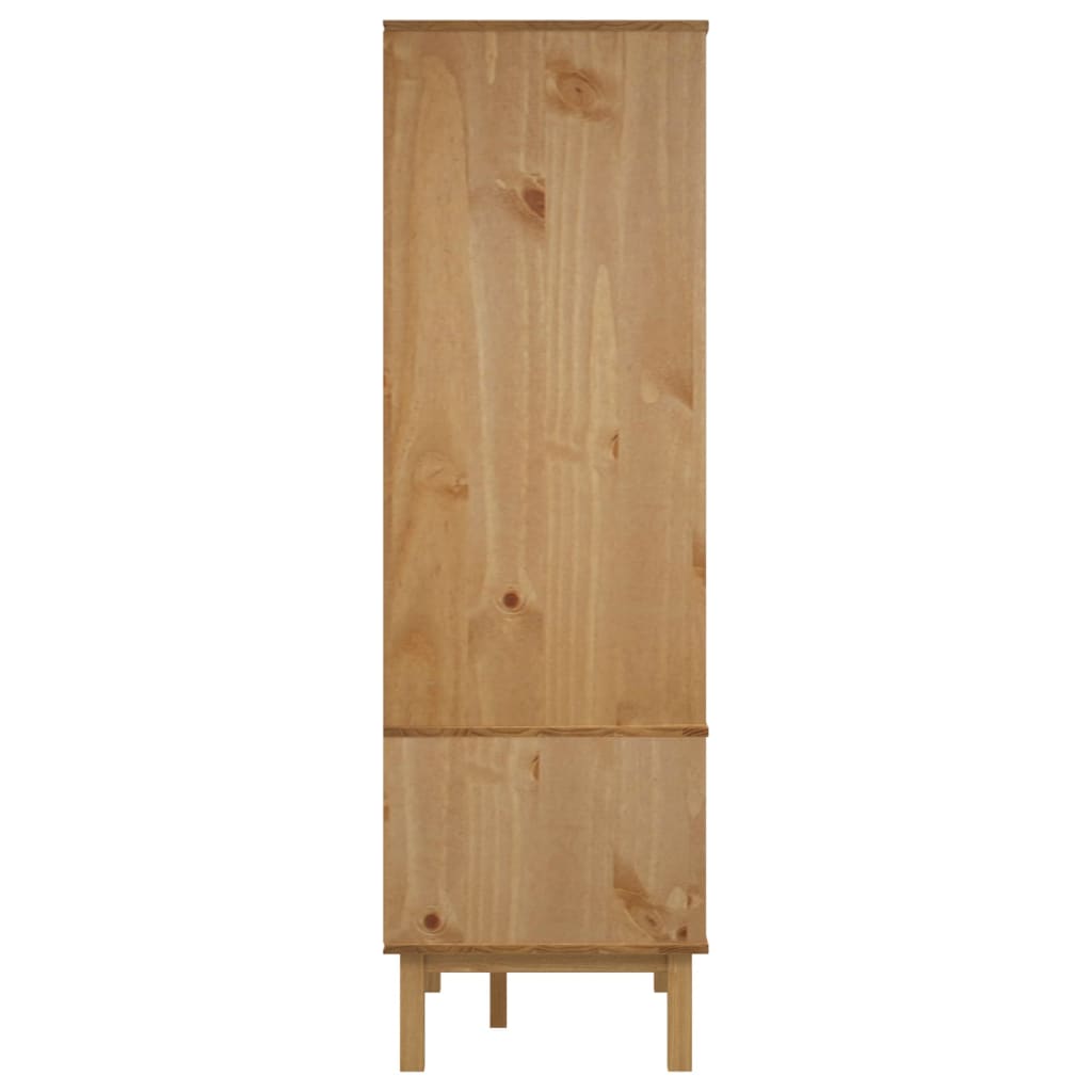 Kleiderschrank OTTA 76,5x53x172 cm Massivholz Kiefer Stilecasa