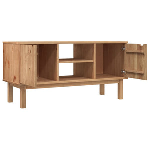 vidaXL TV-Schrank OTTA 113,5x43x57 cm Massivholz Kiefer