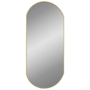 Wandspiegel Golden 90x40 cm Oval Stilecasa