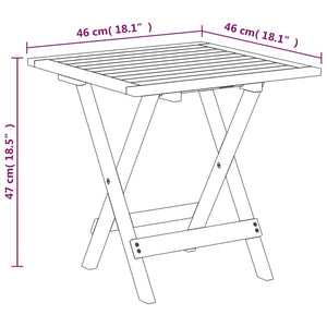 vidaXL Garten-Liegestühle mit Tisch Massivholz Akazie und Textilene