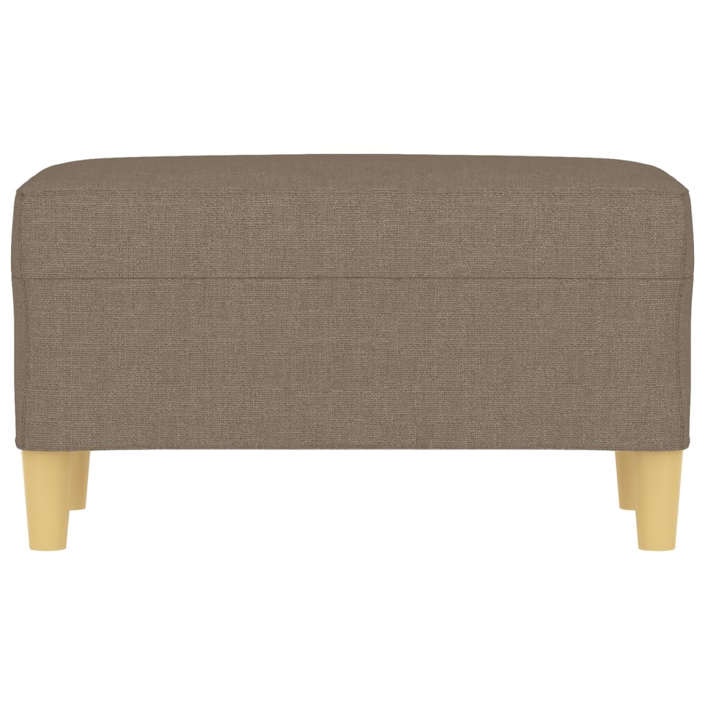 vidaXL Sitzbank Taupe 70x35x41 cm Stoff