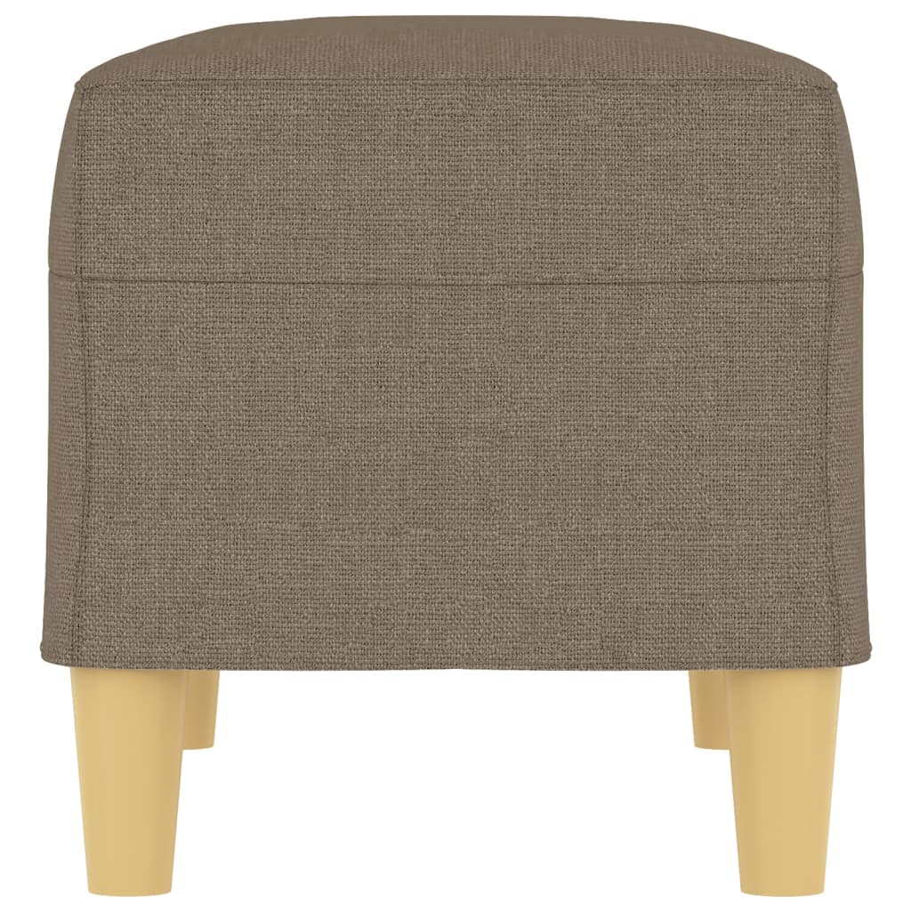 vidaXL Sitzbank Taupe 70x35x41 cm Stoff