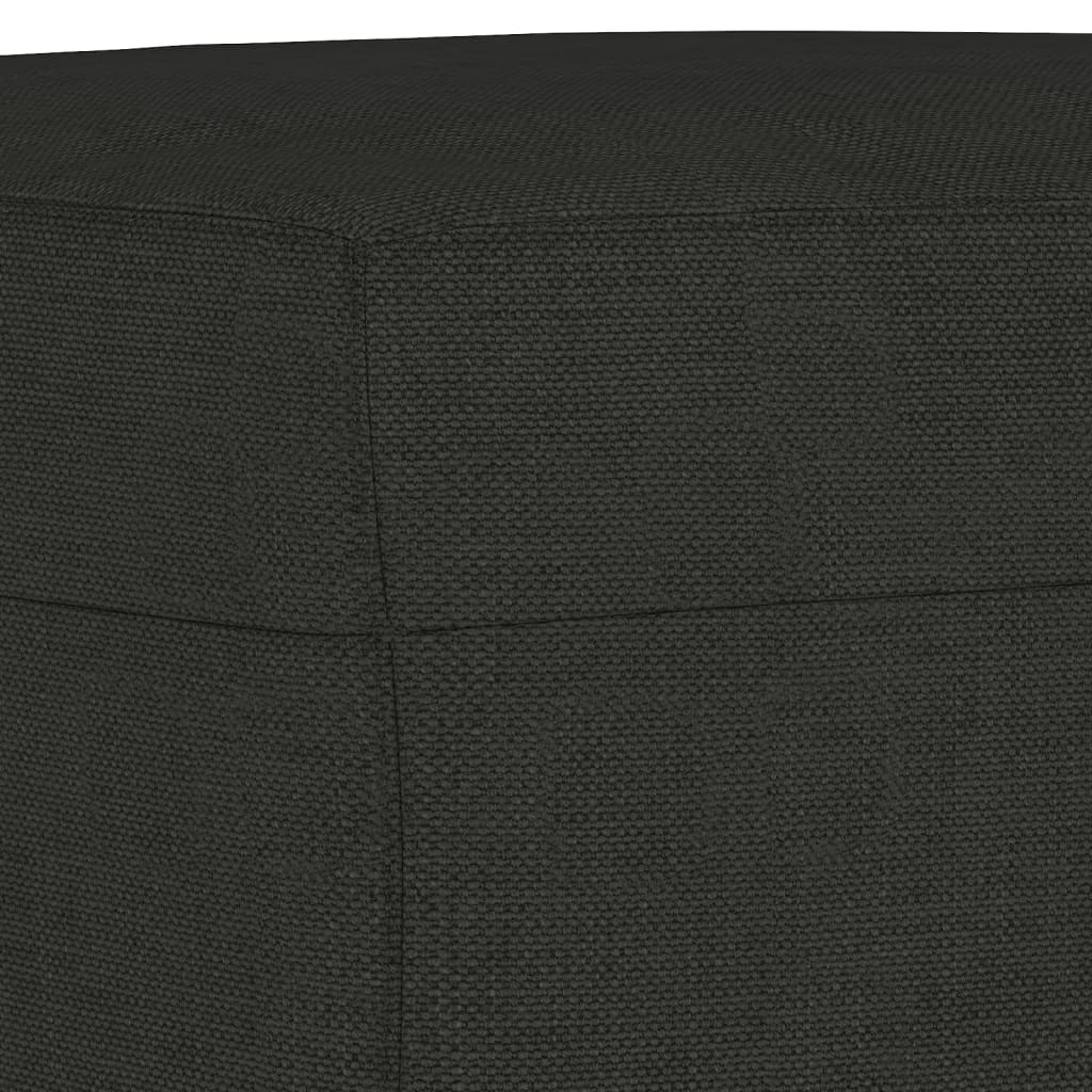 vidaXL Sitzbank Schwarz 100x35x41 cm Stoff