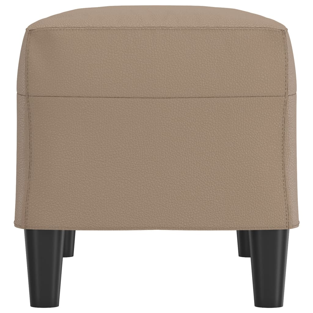 vidaXL Sitzbank Cappuccino-Braun 70x35x41 cm Kunstleder