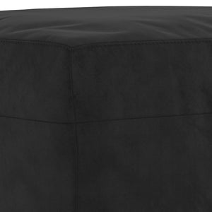 vidaXL Sitzbank Schwarz 100x35x41 cm Samt