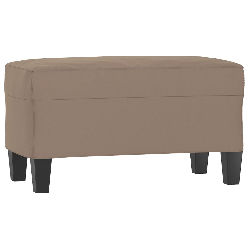 vidaXL Sitzbank Taupe 70x35x41 cm Mikrofasergewebe