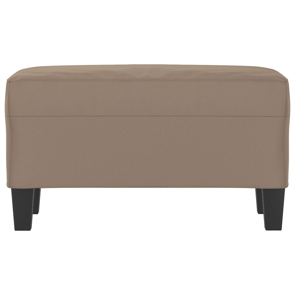 vidaXL Sitzbank Taupe 70x35x41 cm Mikrofasergewebe