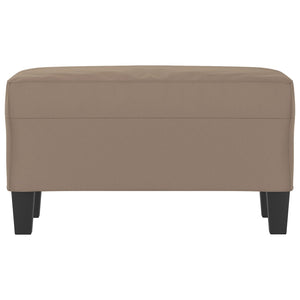 vidaXL Sitzbank Taupe 70x35x41 cm Mikrofasergewebe