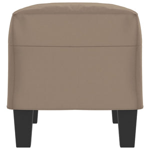 vidaXL Sitzbank Taupe 70x35x41 cm Mikrofasergewebe