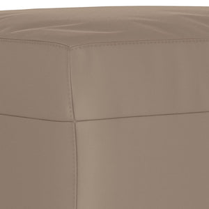 vidaXL Sitzbank Taupe 70x35x41 cm Mikrofasergewebe