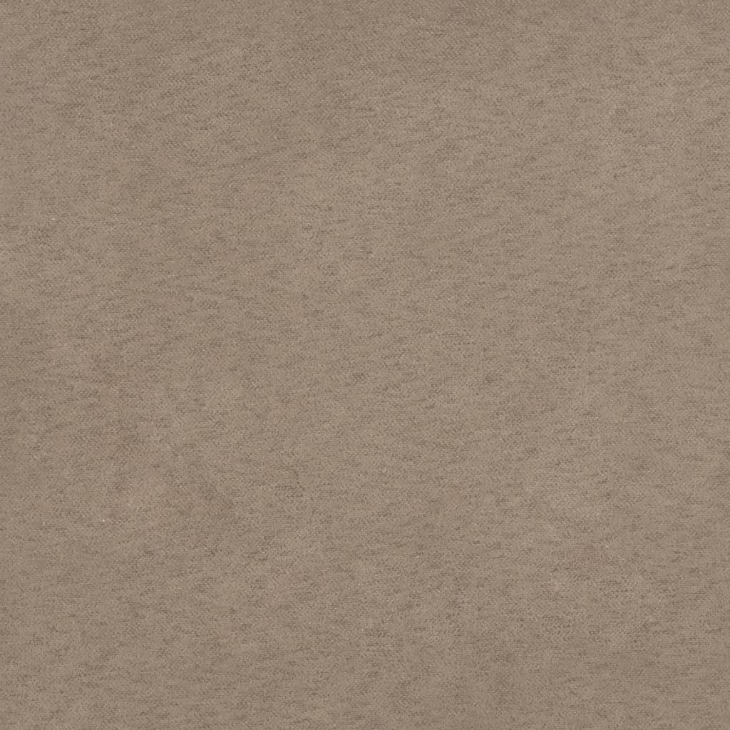 vidaXL Sitzbank Taupe 70x35x41 cm Mikrofasergewebe