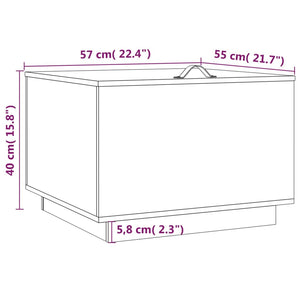 vidaXL Aufbewahrungsboxen mit Deckeln 3 Stk. Massivholz Kiefer