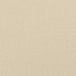 vidaXL Sitzbank Beige 110x40x70 cm Leinen