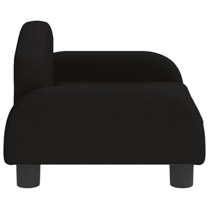 vidaXL Hundebett Schwarz 50x40x30 cm Stoff