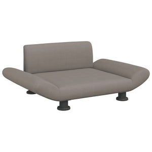 vidaXL Hundebett Taupe 70x45x28 cm Stoff