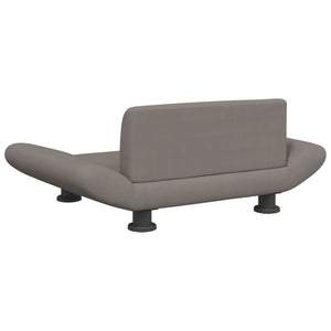 vidaXL Hundebett Taupe 70x45x28 cm Stoff