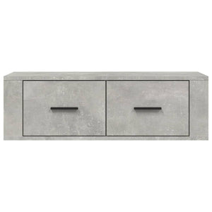 vidaXL TV-Wandschrank Betongrau 80x36x25 cm Holzwerkstoff