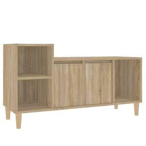 vidaXL TV-Schrank Sonoma-Eiche 100x35x55 cm Holzwerkstoff