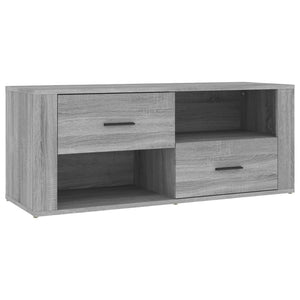 vidaXL TV-Schrank Grau Sonoma 100x35x40 cm Holzwerkstoff