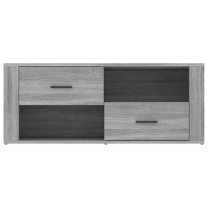 vidaXL TV-Schrank Grau Sonoma 100x35x40 cm Holzwerkstoff