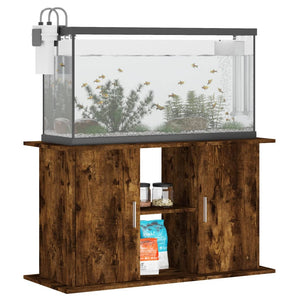 vidaXL Aquariumständer Räuchereiche 101x41x58 cm Holzwerkstoff