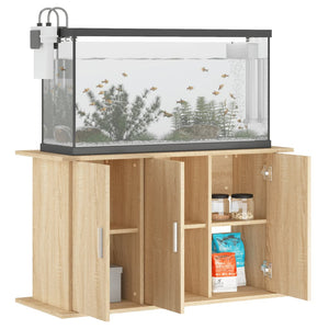 Aquariumständer Sonoma-Eiche 101x41x58 cm Holzwerkstoff Stilecasa