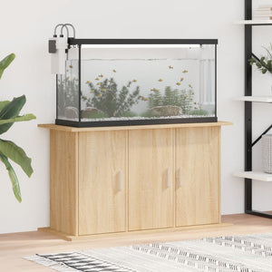 Aquariumständer Sonoma-Eiche 101x41x58 cm Holzwerkstoff Stilecasa